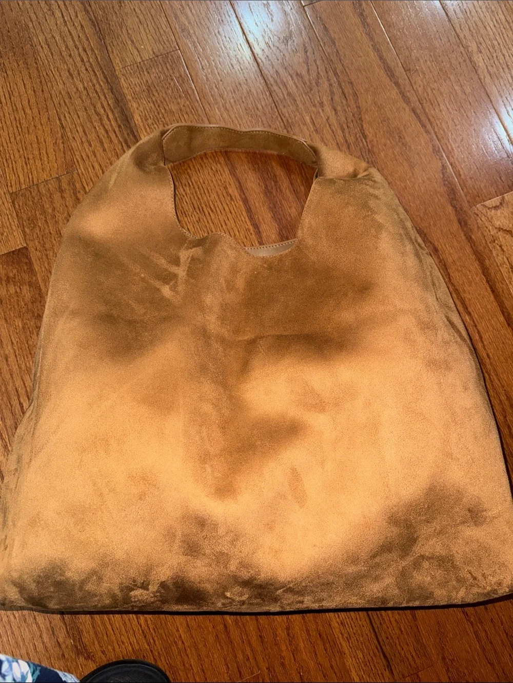 GAP Suede Vegan Suede Slouchy Tote Bag